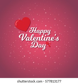 Happy valentine day background.
