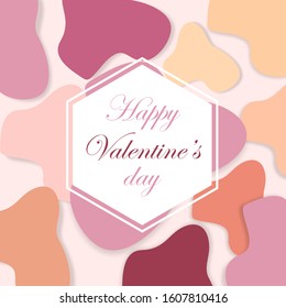 Happy valentine day background, Holidays background.