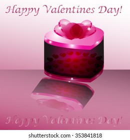 Happy Valentine Day Card Vector