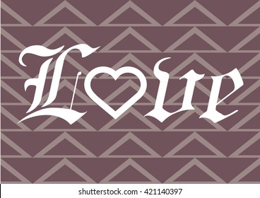 Happy valentine day card Vector Illustration