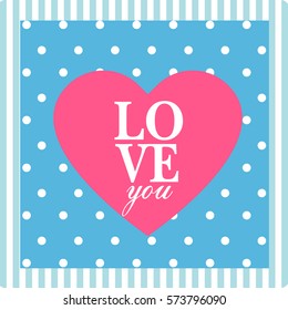 Happy valentine day cards Vector Illustration