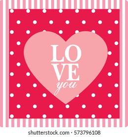 Happy valentine day cards Vector Illustration