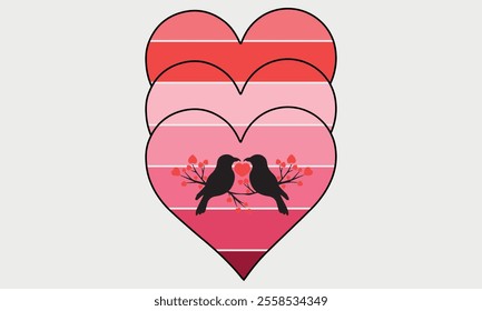Happy Valentine Day Couple Proposing vector silhouette-Valentine's Day illustration Happy design