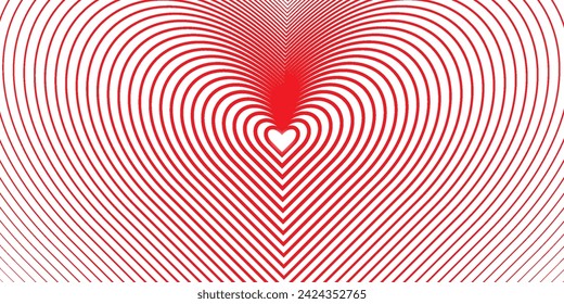 Happy valentine day. with creative love composition of the hearts. Vector illustration ,Creative concept of Happy Valentines Day cards. Modern abstract art design with hearts and modern line