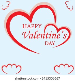 Happy Valentine Day Design For Templates.