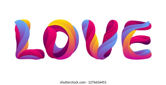 Happy Valentine Day greeting card. Love stylized typography. Romantic background. weeding design.