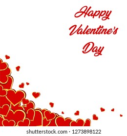 happy valentine Day heart background 34
