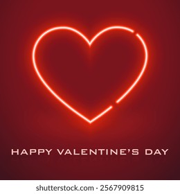 Happy valentine day invitation card with hearts for the day of love, on color background