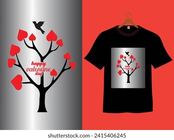 happy valentine day love vector for t shirt design