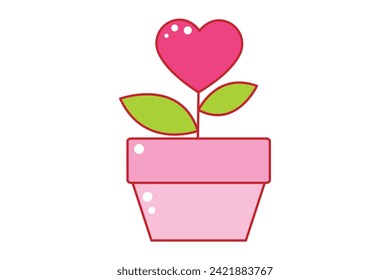 Happy Valentine Day Sticker Design