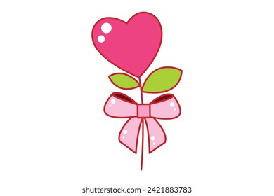 Happy Valentine Day Sticker Design