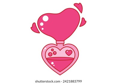 Happy Valentine Day Sticker Design