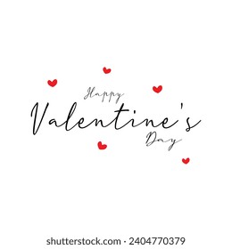 Happy Valentine day symbol background 