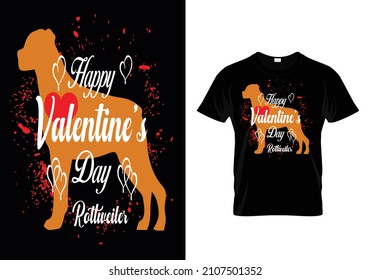 Happy Valentine Day T-shirt Design