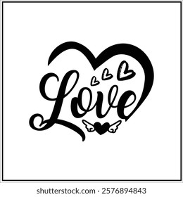 Happy Valentine day T-shirt Design, Love Day, Valentine day, 14 February,