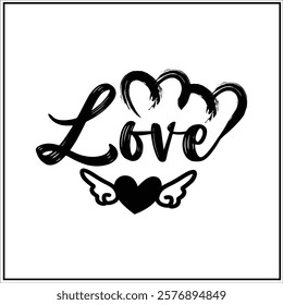 Happy Valentine day T-shirt Design, Love Day, Valentine day, 14 February,