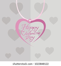 Happy Valentine Day Vector Illustration