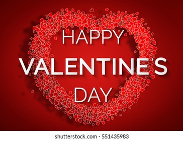Happy Valentine Day. Vector illustration