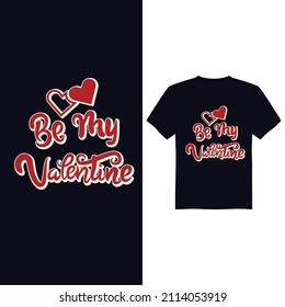 Happy valentine day vector t shirt design