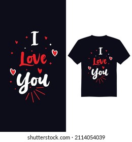 Happy valentine day vector t shirt design