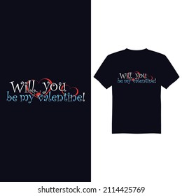 happy valentine day vector t shirt design