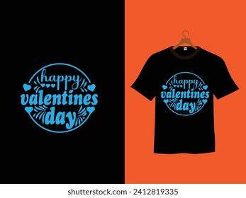 happy valentine day vector for t shirt design