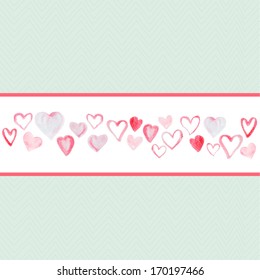 Happy valentine day and wedding card design. 