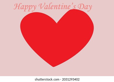 Happy Valentine Day For You Wishing Card 
