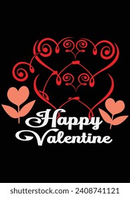 
Happy Valentine eps cut file for cutting machine