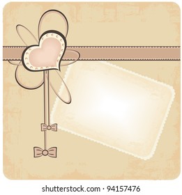 Happy Valentine postcard