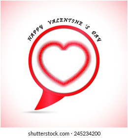 Happy valentine 's day background.Vector illustration 