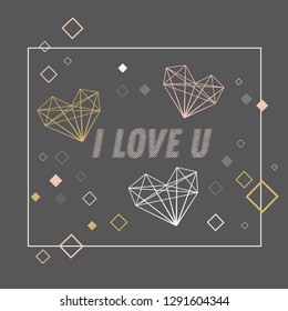 Happy Valentine s Day elements for your design. Vector.