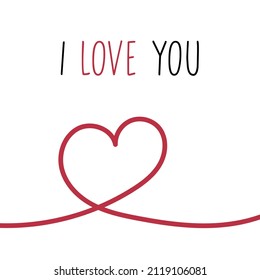 
Happy Valentine s day greeting card- love day vector cards or posters. Vector illustration