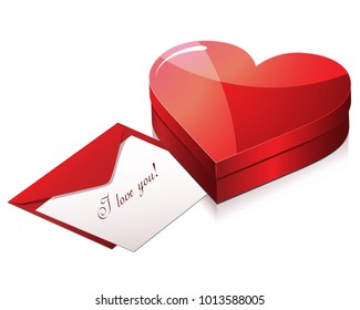 happy valentine s day,isometric chocolate gift box love card vector