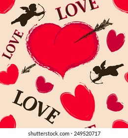 Happy valentine seamless