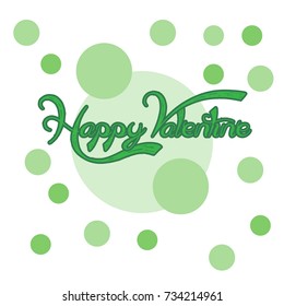 happy valentine vector design