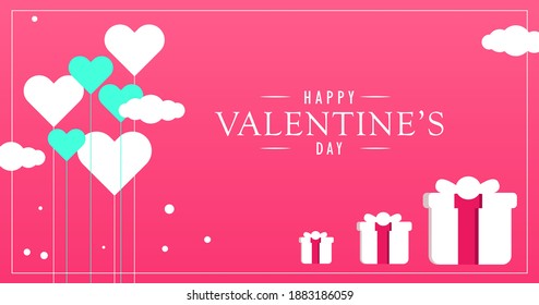 happy valentines background, vector eps 10