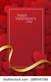 el concepto de feliz San Valentín. patrones con corazones. bella textura y fondo de papel pintado, página web y diseño de banner. estilo mínimo. ilustración vectorial
