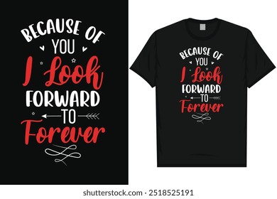 Happy valentines day 14th February loves day typography tshirt design