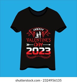 Happy valentine's day 2023 t-shirt design. Here You Can find and Buy t-Shirt Design. Digital Files for yourself, friends and family, or anyone who supports your Special Day and Occasions.