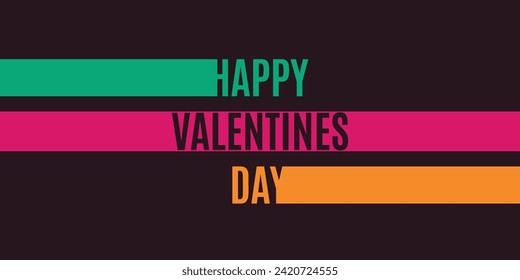 Happy valentine's day abstract background 