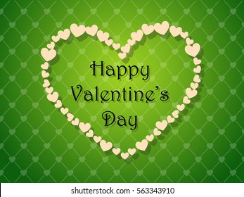 Happy Valentine`s Day abstract background Vector illustration