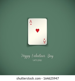 Happy Valentine's Day, Ace of hearts