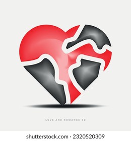 feliz día de San Valentín, amour, arte vectorial, corazones de amor, valentinas, afecto, 14 de febrero, te amo, en amor, 3d, 3d corazón, 3d amor, icono del corazón, símbolo del corazón, vector del corazón, corazón, ilustración vectorial