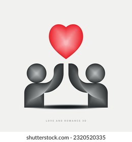 happy valentines day, amour, vector art, love hearts, valentines, affection, 14 february, i love you, in love, 3d, 3d heart, 3d love, heart icon, heart symbol, heart vector, hearts, vector illustratio