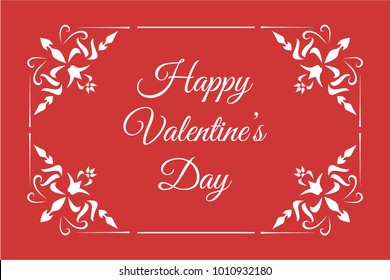 Happy valentines day background