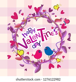 Happy valentines day background