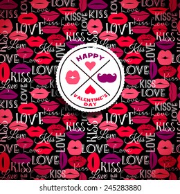 Happy Valentine's Day background.