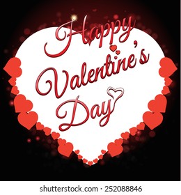 Happy Valentines day background