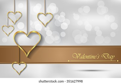 Happy Valentine's day background.